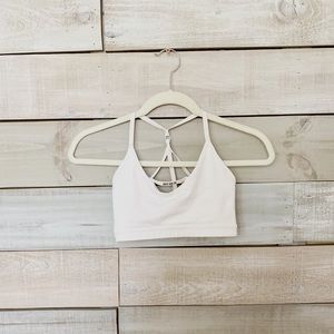 White Nike Sports Bra